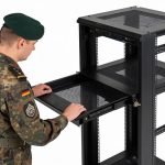 1U安全笔记本电脑抽屉